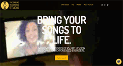 Desktop Screenshot of onlinerecordingstudio.com